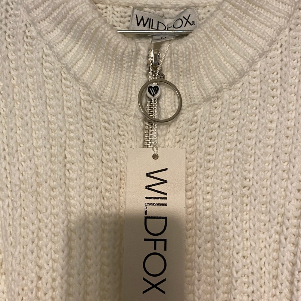 Wildfox white western sweater